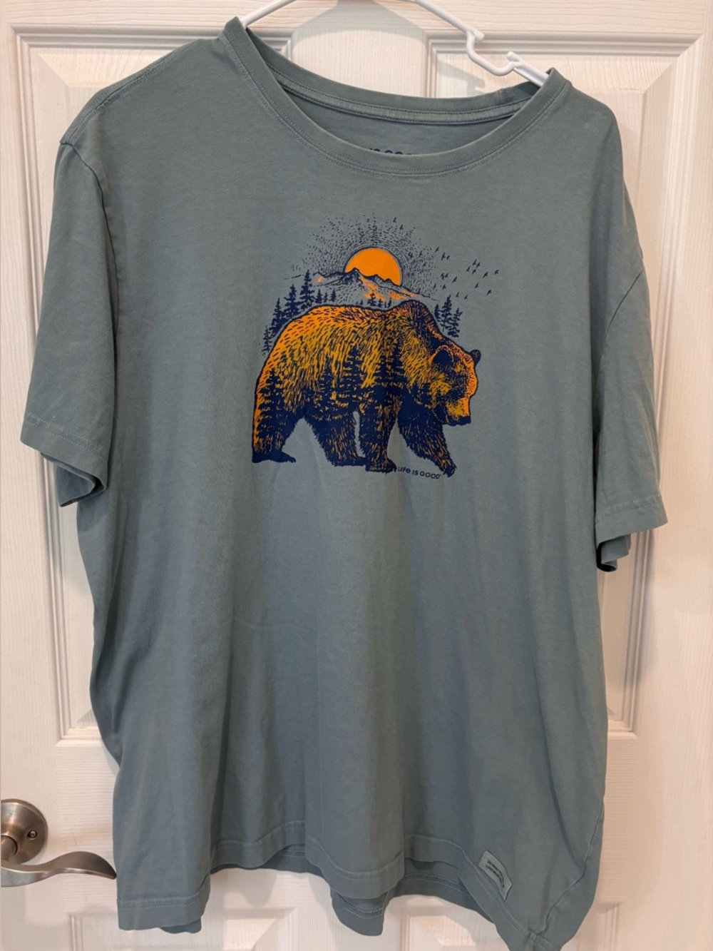 Life is Good Bear Graphic Tee